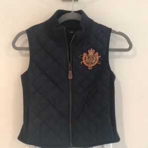Navy vest